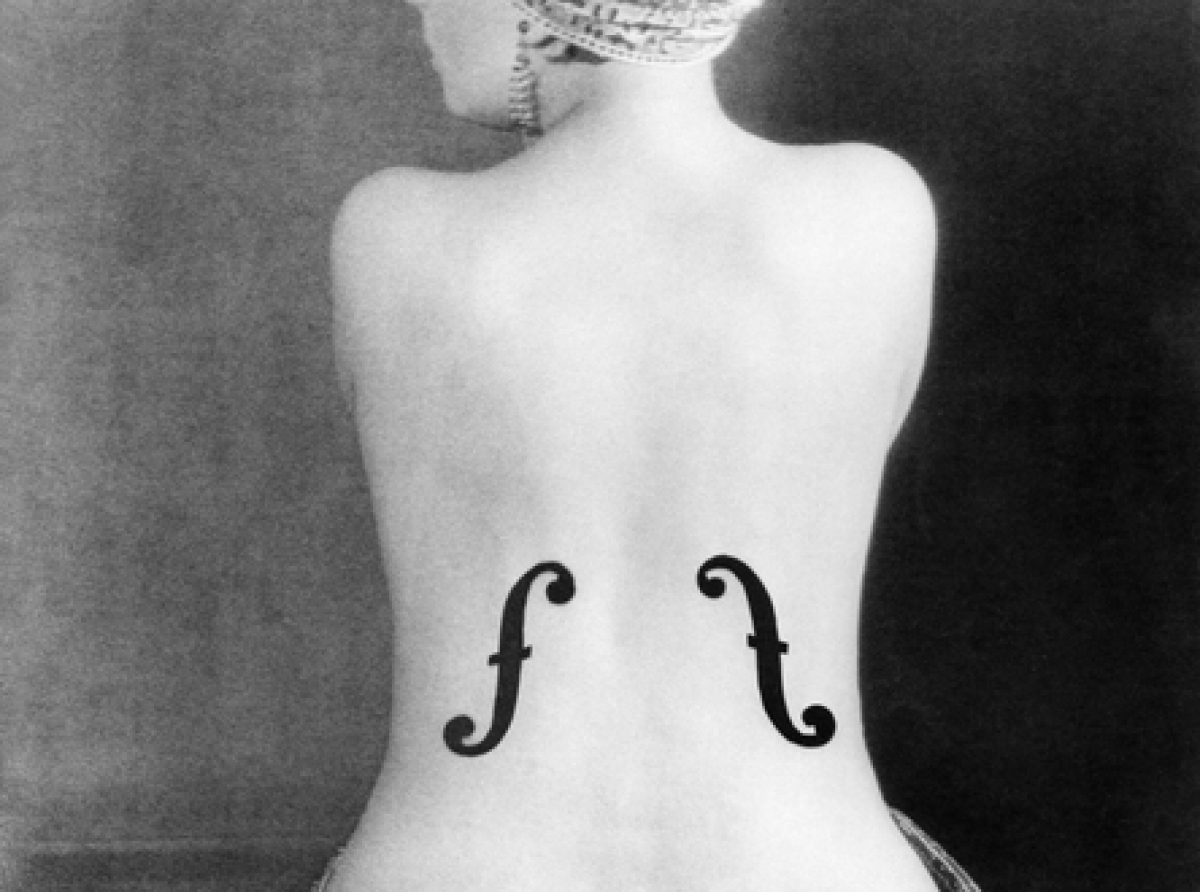       Le Violon d’Ingres, photo de Man Ray (1922)