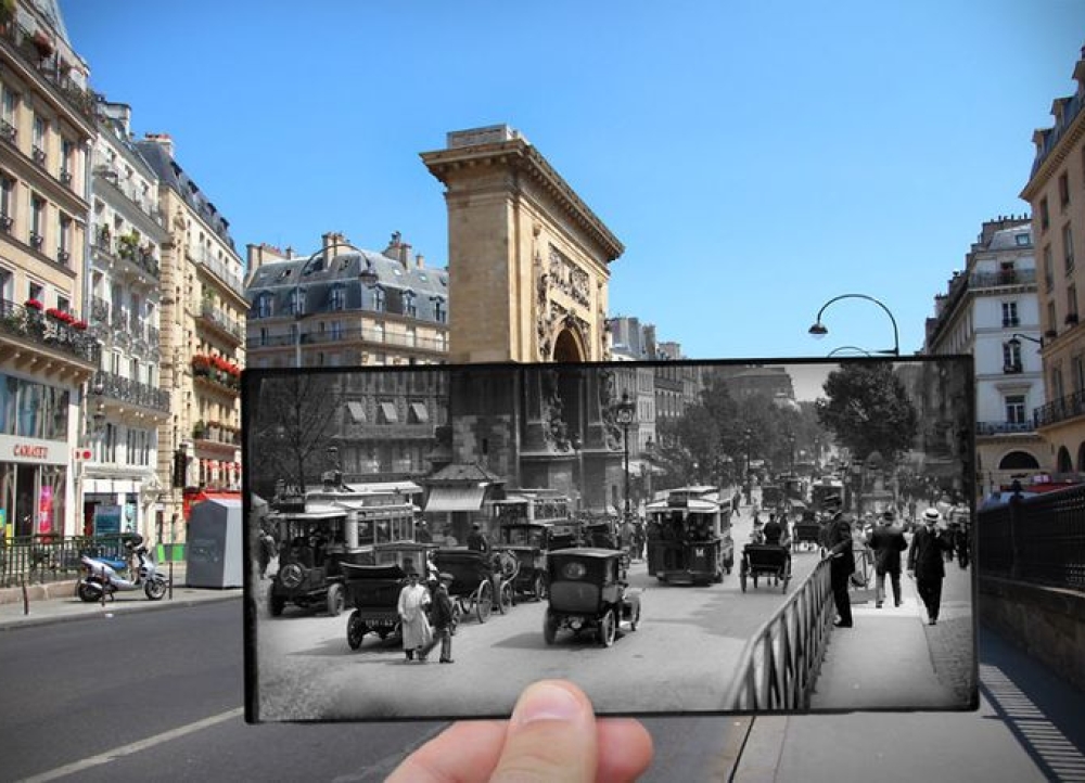 Imbrication des temps dans une même scène
