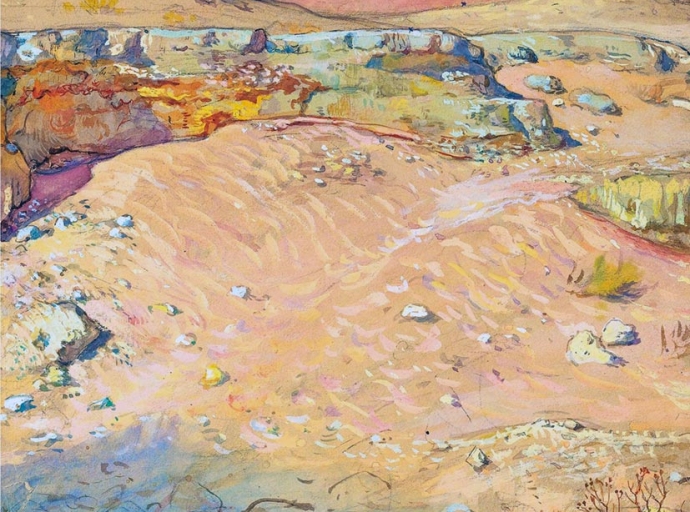 Ecriture de  la couleur chez Eugène Fromentin